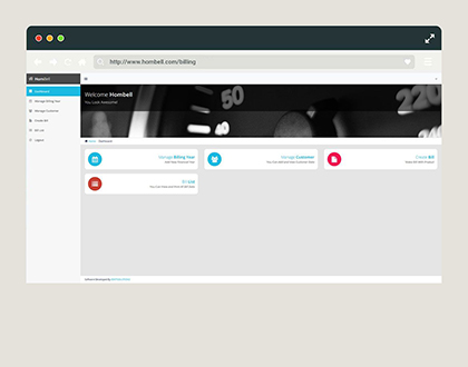ONLINE BILLING SYSTEM FOR HOMBELL - IDK IT SOLUTIONS